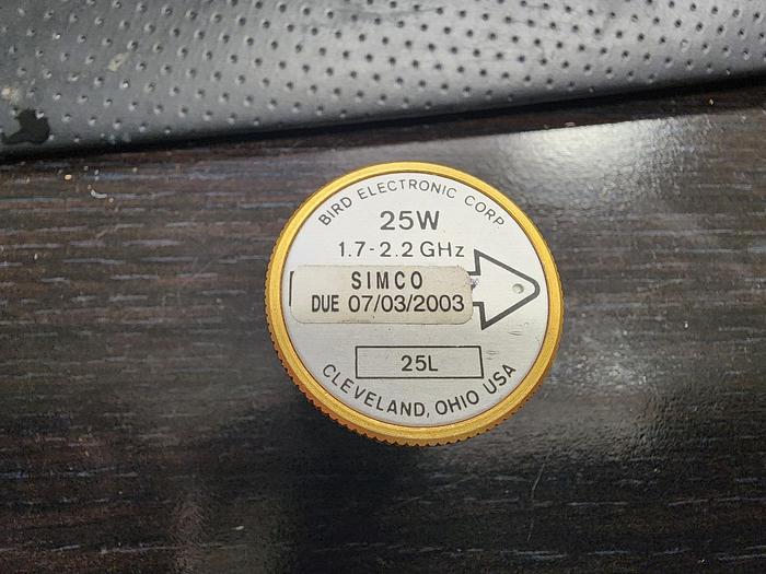 Used BIRD 25L 25W 1.7-2.2GHz Wattmeter Element