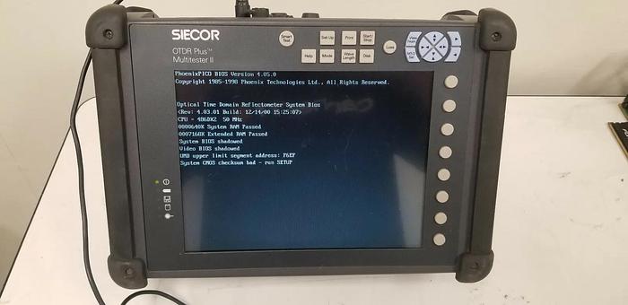 Used Siecor 340 OTDR PLUS Multitester II with 340M-5710 Module READ!