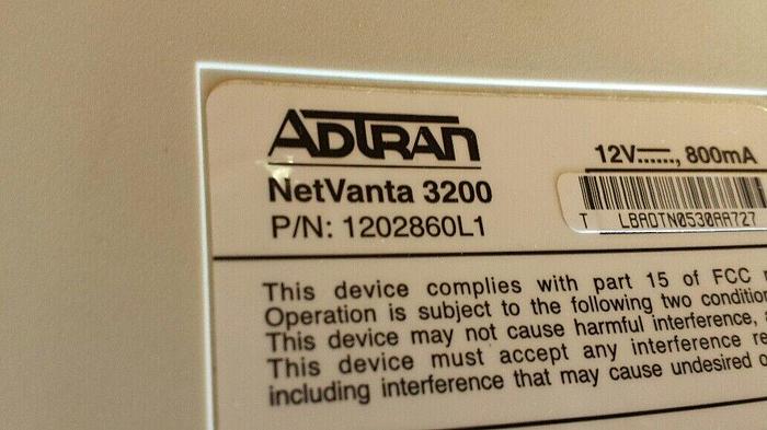Used Adtran 1202860L1 Netvanta 3200