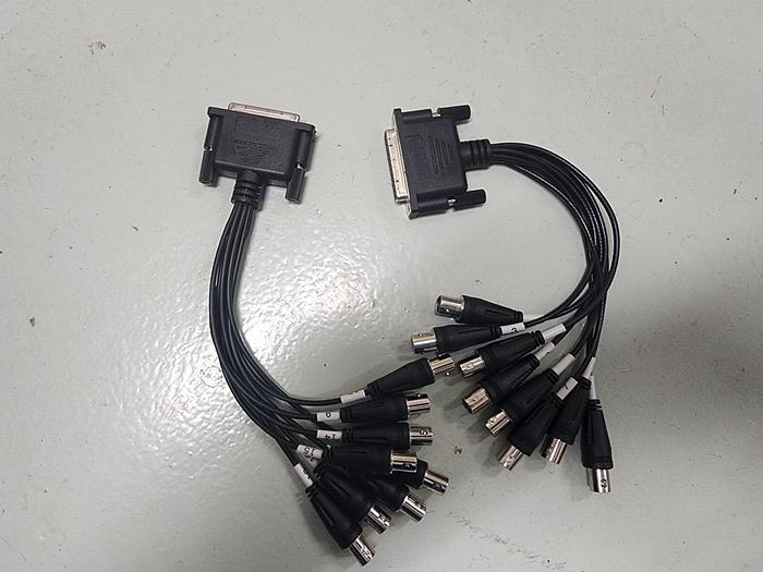 Used Astro-Med NIDV-16 Cable Assembly Set of 2