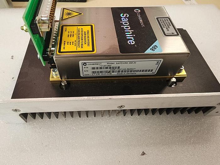 Used COHERENT SAPPHIRE 488-20 CW Laser Unit #5