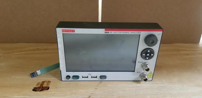 Used Keithley 2820 RF Vector Signal Analyzer Front Panel Unit #2 READ!
