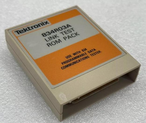Used Tektronix 834R03A Link Test ROM Pack for Tektronix 834 *Good*