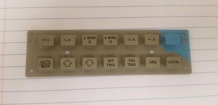 HP/Agilent 3478A Rubber Keypad NEW!