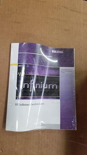 HP Infinium Oscilloscope Programmer's Quick Reference Guide NEW!
