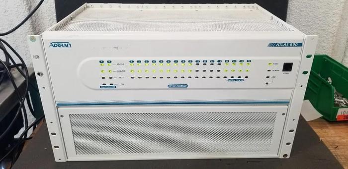 Used ADTRAN Atlas 890 with 2X Controller and 9X T1/ISDN PRI