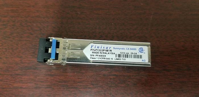 Used Finisar FTLF1322P1BTR  1310nm SFP Module