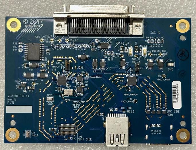 Spectra VR8150-TC-21 REV B HDMI/USB Test Fixture NEW!