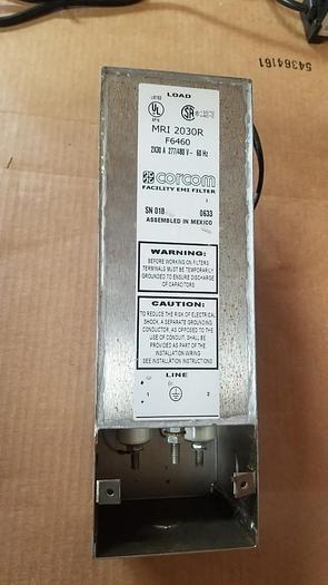 Used CORCOM F6460 Facility EMI Filter