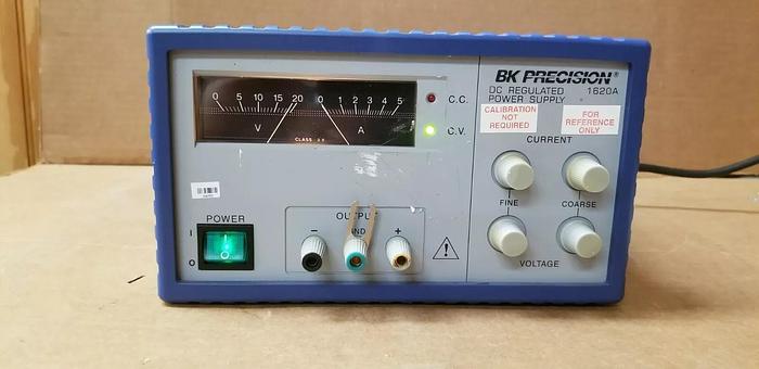 Used BK Precision 1620A DC Regulated Power Supply Unit #2 Good!