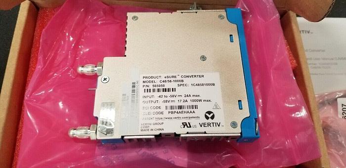 Used VERTIV C48/58-1000B Power Extend Converter PBP4AEHAAA NEW!!