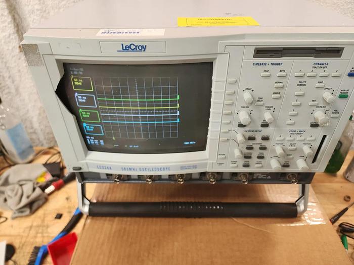 Used LeCroy LC334A 500MHz 4-Channel Oscilloscope