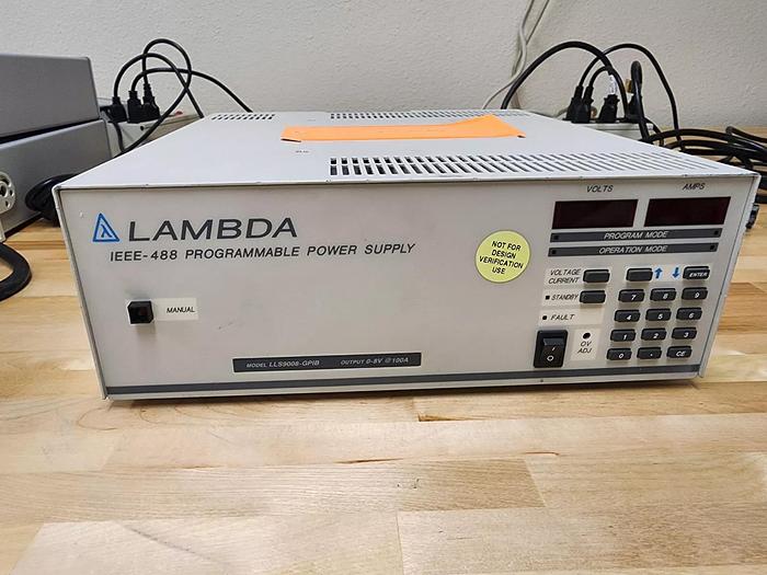 Used LAMBDA LLS9008-GPIB Programmable Power Supply Will Not Power On! Unit #3