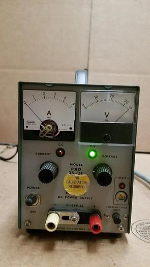 Used Kikusui PAD35-5L Unit #2 0-35V 5A GOOD READ!!