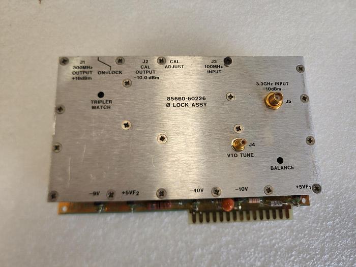 Used HP/Agilent 85660-60226 Spectrum Analyzer Lock Assembly