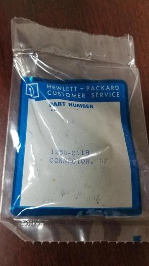 HP 1250-0118 RF BNC Female Connector NEW!