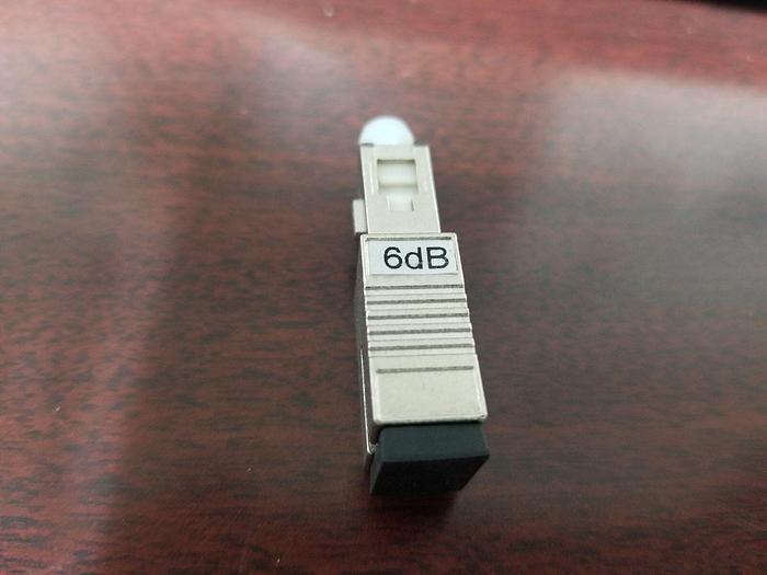 6dB Fixed Optical Attenuator SC/UPC,SM NEW!