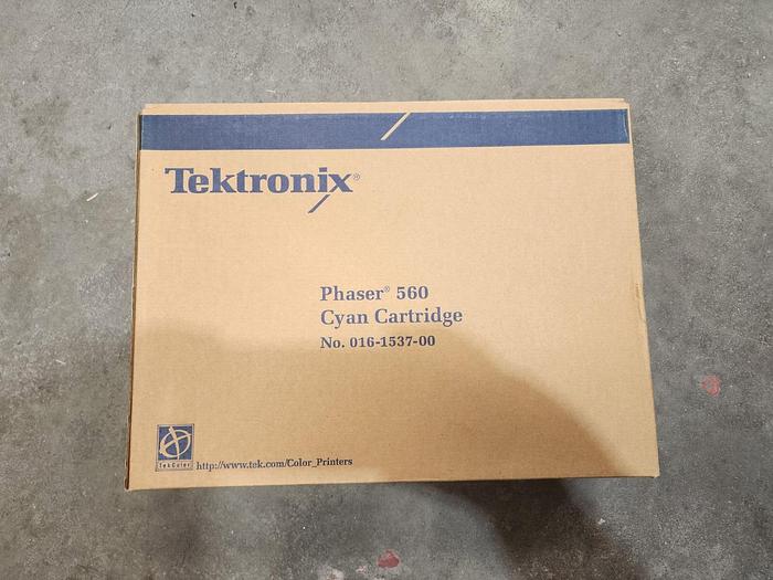 Tektronix 016-1537-00 Phaser 560 CYAN Cartridge NEW!
