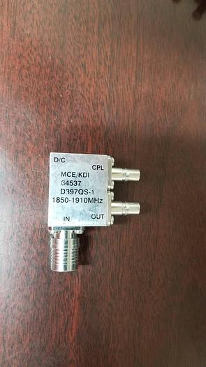 Used MCE/KDI D397QS-1 1850-1910MHz Coupler
