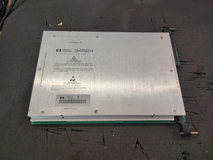 Used HP/Agilent 34524A  4-Channel D/A Converter