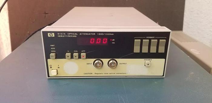 Used HP/Agilent 8157A Optical Attenuator 1310/1550nm