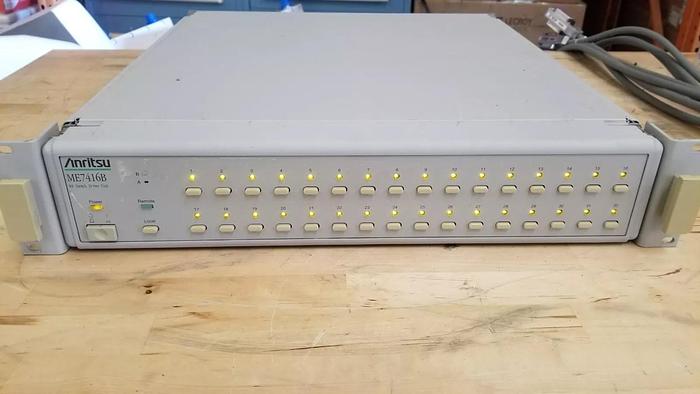 Used Anritsu ME7416B RF Switch Driver Unit Good!