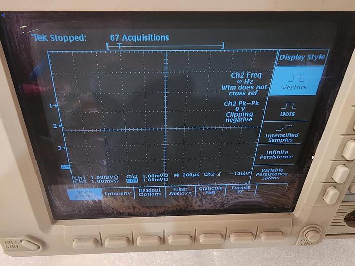 Used Tektronix TDS540 4-Channel 500MHz Oscilloscope READ!