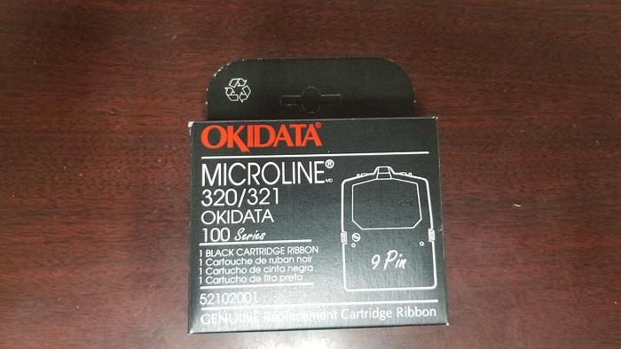 OKIDATA Microline 320/321 100 Series Black Cartridge Ribbon NEW!