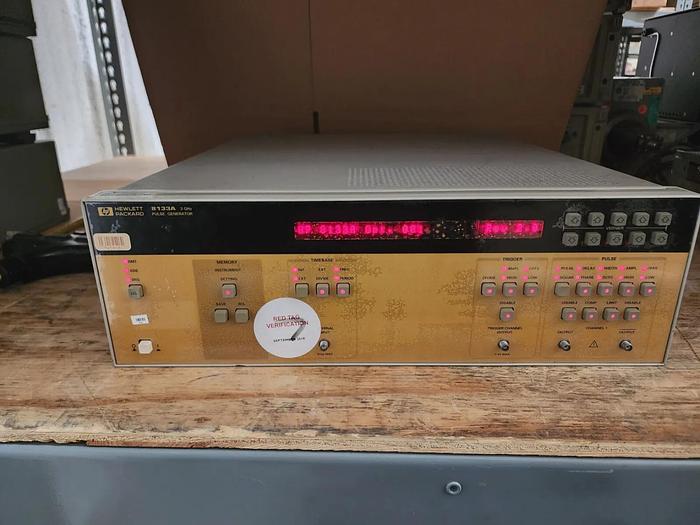 Used HP/Agilent 8133A 3GHz Pulse Generator Option 001 Unit #4