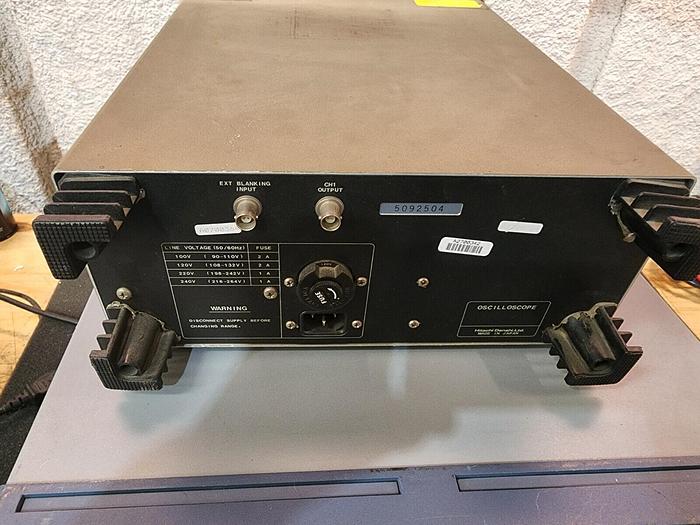 Used Hitachi V-355 35MHz Oscilloscope Unit #1