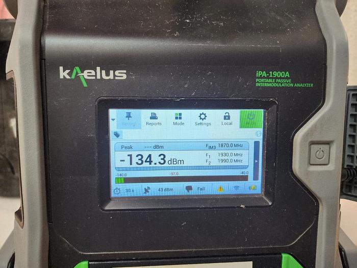 Used KAELUS IPA-1900A Portable PIM Tester Unit #4