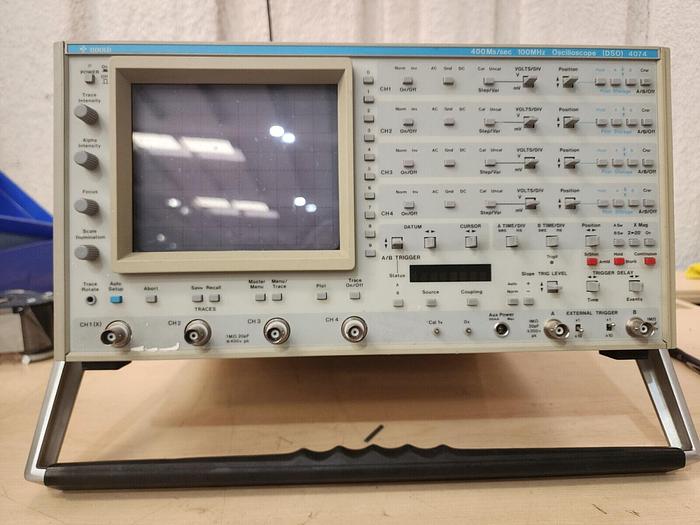 Used GOULD 4074 400Ms/sec 100MHz Oscilloscope Will Not Power On!