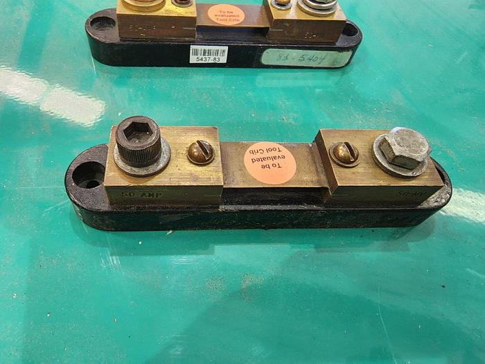 Used Electro 50A 50mV Current Shunt Unit #1