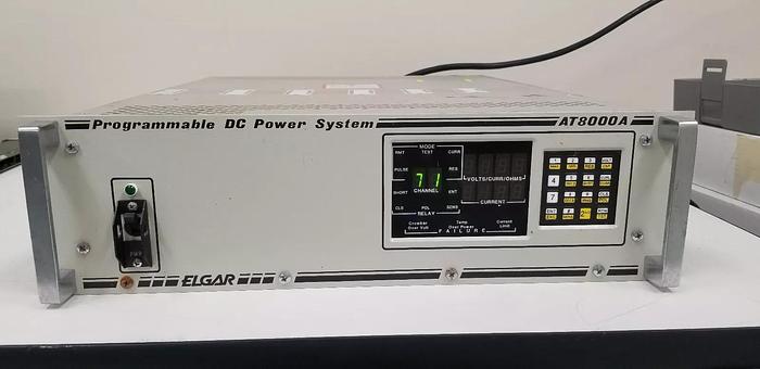 Used ELGAR AT8000A Programmable DC Power System with 2 Modules Unit #1 READ!