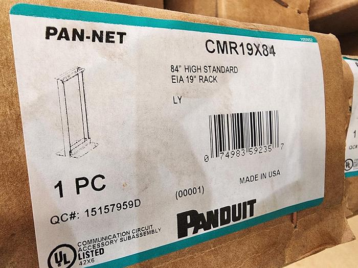 PANDUIT CMR19X84 84" High Standard EIA 19" Rack NEW!