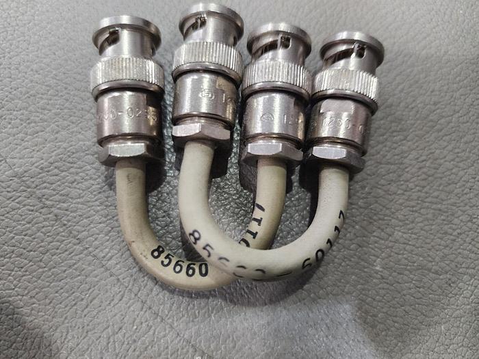 Used HP/Agilent 85660-60117 BNC Cable Set For Spectrum Analyzers