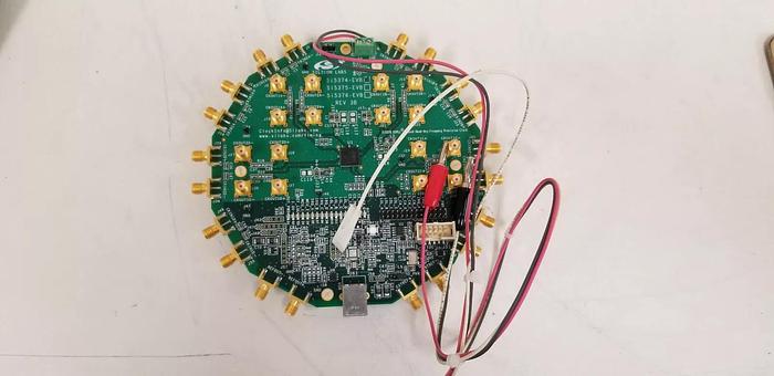 Used Silicon Labs Si5374-EVB Eval Board