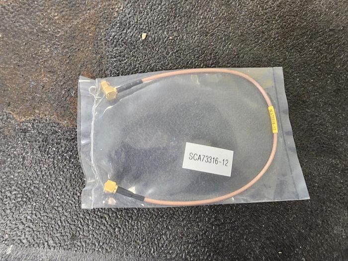 Fairview Microwave SCA73316-12 SSMA-SMAM RA Cable 12 Inches NEW!!