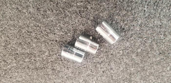 Used PROTO 3/8" Drive 7/16" Sockets 6pt Lot of 3