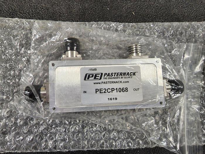 Pasternack PE2CP1068 15dB 4.3-10 Directional Coupler 678MHz-2.7GHz NEW!!!
