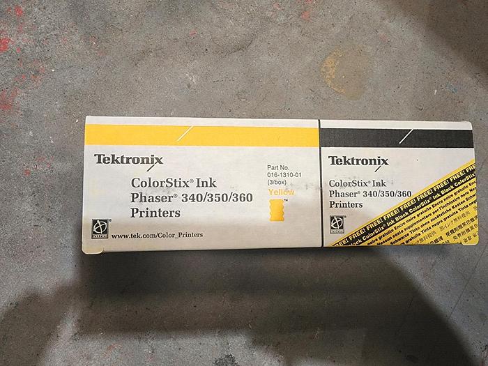 Tektronix Phaser 340/350/360 Colorstix Ink 3-Yellow 2-Black NEW!