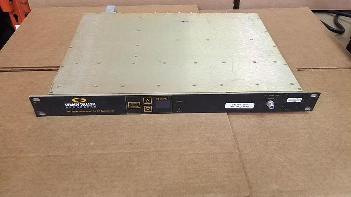Used Sunrise Telecom AT1601M Broadband 16x1 Multiplexer
