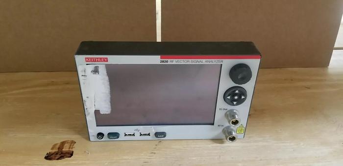Used Keithley 2820 RF Vector Signal Analyzer Front Panel Unit #3 READ!