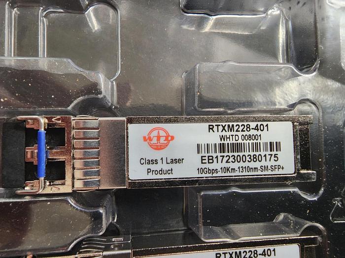 WTD RTXM228-401 10Gbps-10Km-1310nm-SM-SFP+ NEW!