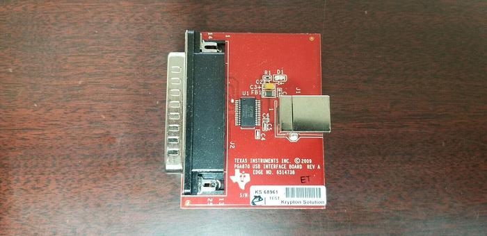 Used Texas Instruments PGA870 USB Interface Board