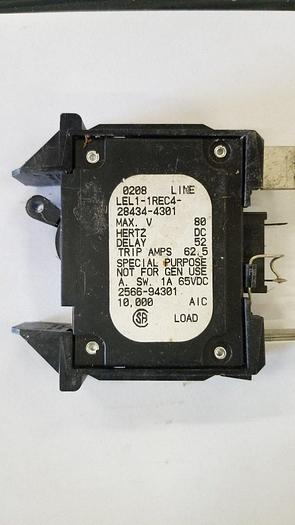 Used AIRPAX LEL1-1REC4-28434-4301 Circuit Breaker Good!
