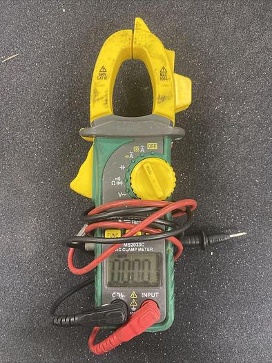 Used General Electric MS2033C AC Clamp Meter