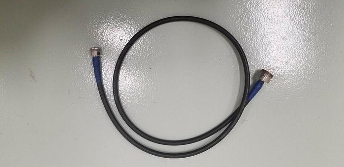 Used QCL Electronics DIN Female to Type N Female 3GHz Test Cable 1.5 Meter Unit #2
