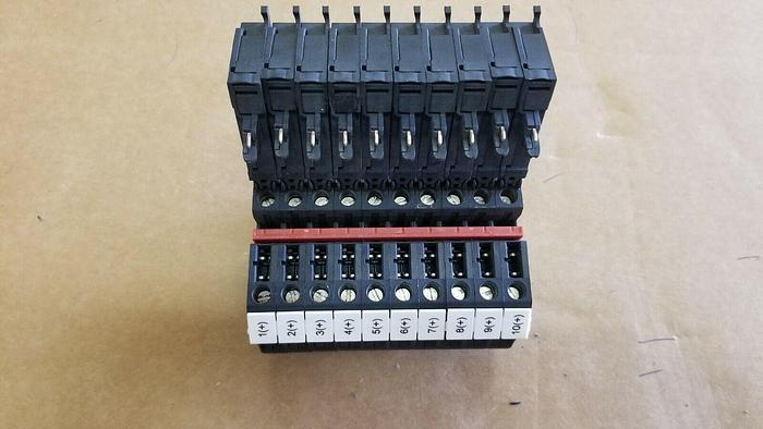 Used Phoenix Contact Type UT 6-HESI Terminal Blocks Lot of 10