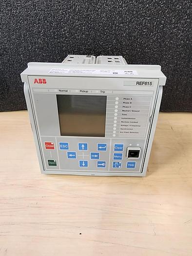 Used ABB REF615 Feeder Protection Relay REF615A_1E Unit #1